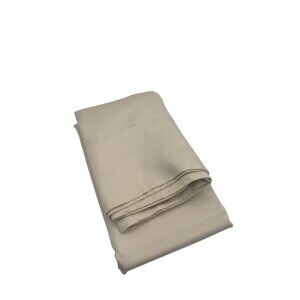 Set of 2 Britanica Home Fashion King Size pillowcases, Cream